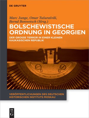 cover image of Bolschewistische Ordnung in Georgien